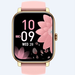 Montre connectée Baiyimei P75, écran tactile 1,85 pouce, bracelet en silicone, étanche, surveillance de la fréquence cardiaque et de l'oxygène sanguin en temps réel. - Product Image 3