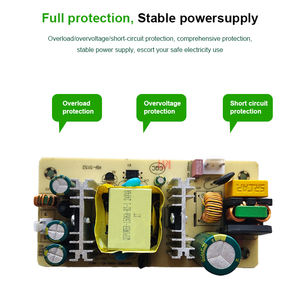 Papan catu daya AC DC SMPS 24V 4A 96W, catu daya Mode beralih Output tunggal untuk Amplifier - Product Image 5