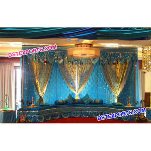 Majestueux décors de scène Mehndi musulman Walima Mehndi scène musulmane Mehandi décor de scène USA - Product Image 1
