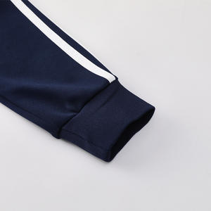 Chándal de entrenamiento para hombre al por mayor 2025/2026 chaqueta de fútbol azul real tecnología de corte automático equipo personalizado de secado rápido - Product Image 6