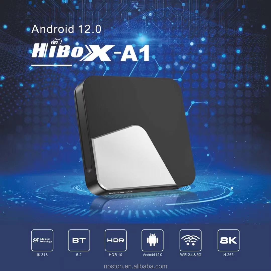 Noston HI BOX A1 - Android 12 Set Top Box with Dual Wifi