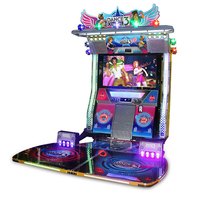 Machine de jeu vidéo de danse à pièces, simulateur d'amusement, arcade, musique, danse