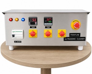 Nettoyeur à ultrasons industriel électrique neuf avec écrémeur d'huile, réservoir en acier inoxydable de 50 L - Product Image 4
