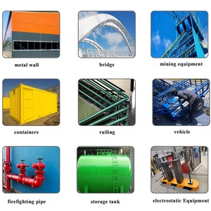 Trung quốc sản xuất nước dựa trên nhanh chóng khô lớp phủ chất lỏng topcoat Acrylic men chống ăn mòn đầy màu sắc tấm sơn - Product Image 4