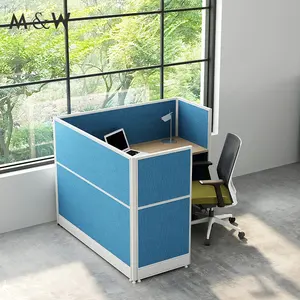 Factory Price Supplier Table Officer Desk L Shape Wood Partition Offical Office Furniture