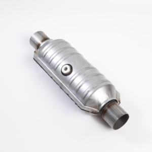 Hoogdebiet katalysator ovaal rond clamshell <span class=keywords><strong>2</strong></span> inch <span class=keywords><strong>2</strong></span>,25 inch <span class=keywords><strong>2</strong></span>,5 inch met O2-poort drieweg universele katalysator - Product Image 4