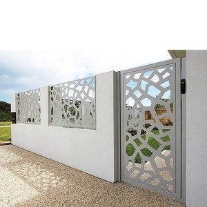 Clôture coulissante de jardin, barrière simple en acier inoxydable pour plus de confort - Product Image 2