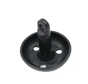 Marine Yacht Kayak Boat Ship Black Mushroom Anchor Vinyl Coated PE PVC Plastic BLK Carbon Steel Small Casting Anchors