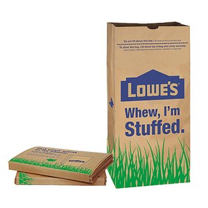 lowes brown paper bolsas
