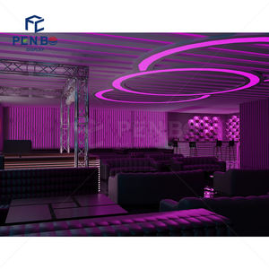 ديكورات داخلية عالمية عصرية حسب الطلب مع أثاث نادي أنيق وديكور منطقة VIP أنيق - Product Image 3