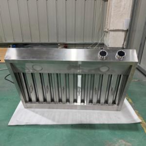 Hotte murale de 36 pouces 900 CFM, filtre à déflecteur, commande numérique, éclairage LED 3 vitesses, minuterie automatique en acier inoxydable - Product Image 3