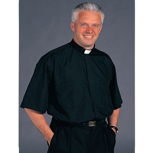 Nuova Camicia <span class=keywords><strong>da</strong></span> Sacerdote con Colletto per Uomo, Popolare su eBay, 2026 - Product Image 3