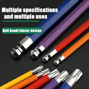 New Phong Cách Lưu Trữ Màu Lục Giác Bóng Cờ Lê Xe Đạp Sửa Chữa Tay Công Cụ Hỗ Trợ Mẫu Tùy Biến - Product Image 3