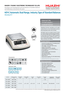 Báscula Industrial de Alta Precisión Veidt Weighing HUAZHI PTY-C de Doble Rango 6200g 0.1g con Celda de Carga HZY-C6200 para Pesaje de Alta Precisión - Product Image 4