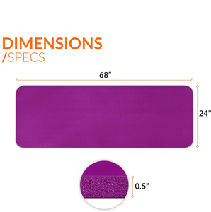 Custom Print Private Label Non Slip Yoga Mat Set Eco Friendly Yoga Mats <b>TPE</b> for Women - Product Image 4