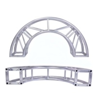 Estructura de armazón de aluminio para exhibición en techos, podio de iluminación, utilizada para la plataforma móvil de conciertos