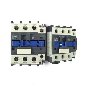 CHINT-contactor de potencia serie CJX2-09, AC-3, 9 A, 4 kW / 400 V, 1 NC, 24 V, DC, 3 polos, tamaño de terminal de tornillo