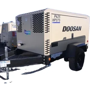 Doosan /Ingersoll Rand 375-600 cfm Portable Screw Air Compressors P425/HP375WCU HP450/VHP400WCU P600/XP535WCU