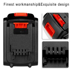 20 V 5.0Ah Utensili Elettrici Trapano a batteria Li-Ion ricaricabile Batteria per <span class=keywords><strong>Black</strong></span> <span class=keywords><strong>Decker</strong></span> LB20 LBX20 LBXR20 - Product Image 3