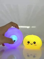 Juguete de descompresión de simulación de panecillo al vapor, nuevo, transfronterizo, ligero, suave, transpirable, artefacto para toda la familia, con sonido al apretar