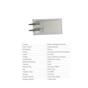 PVDF 압전 필름 센서 수면 호흡 심박수 혈압 모니터링을 위한 선형 압력 센서 - Product Image 2