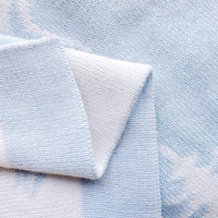 Couverture pour bébé en coton jacquard tricoté 75*100CM