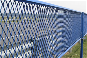 <span class=keywords><strong>Panneau</strong></span> de clôture en métal expansé anti-éblouissement pour voies ferrées, galvanisé à chaud, en acier, pour projets d'infrastructure, directement de l'usine - Product Image 4