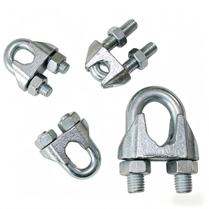 Abrazadera para Cables de Hierro Maleable Electrogalvanizado DIN 741 Tipo JIS, Embalaje en Caja/Bolsa, Hierro Maleable DIN 741 y Q235 - Product Image 3