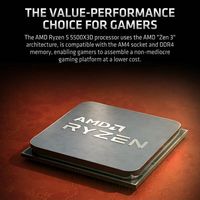 OEM AMD Ryzen 5 5500X3D 6-Core 12-Thread L3 Cache 96MB Platform AM4 Menggunakan Memori DDR4 Prosesor Desktop untuk Pemain Game Online