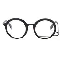 Monturas de Gafas Hechas a Mano Estilo Japonés, Ligeras, de Aro Completo, Diseño Literario, Gafas Ópticas para Uso Diario
