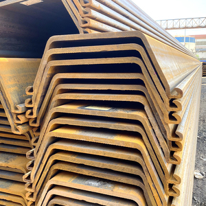 Vendita Calda Palancole in Acciaio Tipo 2 PU18 PU32 Pz22 12 Metri Tipo <span class=keywords><strong>C</strong></span> Palancole in Acciaio Larsen Laminate a Caldo per Strutture Edili - Product Image 2