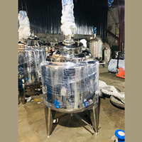 Réservoir de stockage sanitaire gainé d'acier inoxydable de 200L 300L 500L SS304 SS316L avec la couche d'isolation de chauffage