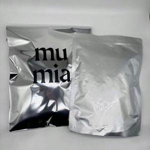 Custom Printed Matte Metallic Shipping Mailer <b>Bags</b> Waterproof <b>Silver</b> Foil Aluminum Mailing <b>Bags</b> with Own Logo Printed - Product Image 5