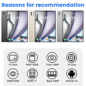 Tablet Android Pro 13 con Display da 10.1 Pollici, Snapdragon 8 Gen3, 16GB RAM, 1TB ROM, Batteria da 10000mAh, 5G LTE <span class=keywords><strong>e</strong></span> GPS - Product Image 4