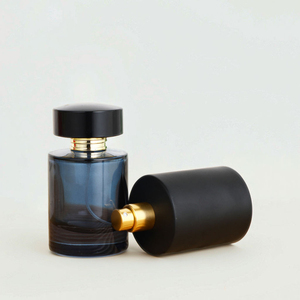 Vente flash - Nouveau design 2025 - Flacon de parfum en verre cylindrique simple et élégant de 50 ml - Product Image 3