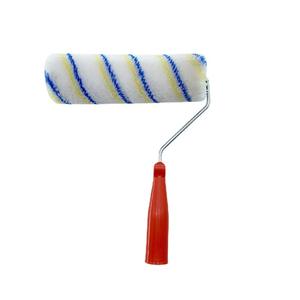 Vente en gros de 9 pouces mini brosse à rouleau éponge de peinture en laine à cheveux longs en polyester durable bricolage/industriel sans angle mort - Product Image 1