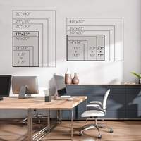 Tablero de exhibición de tamaños combinados para envío FCL, para reabastecimiento de artículos de oficina en el hogar para minoristas de cadena en Norteamérica