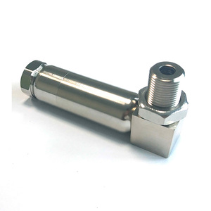 Cnc Turning Part 90 Degrees <b>Mini</b> Catalytic Converter Catalytic Exhaust Gas Exhaust Catalyst Rear Oxygen Sensor Check Engine - Product Image 1