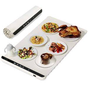 Plaque chauffante portable carrée en silicone, design pliable souple, contrôle de température réglable par toucher, pour extérieur et usage domestique - Product Image 1