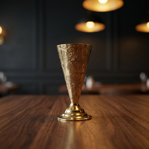 Solid Brass Luxury Durable Wine <b>Goblet</b> - Product Image 1