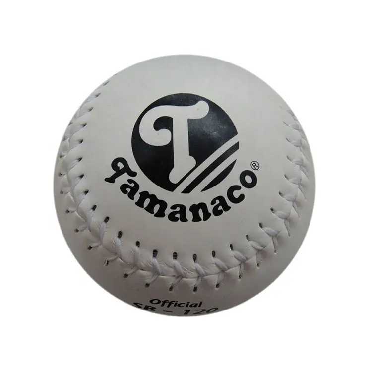 Tamanaco Hand Genaaid Slow Pitch Pu Synthetisch Leer Training Softbal