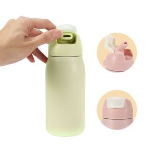 Bouteille d'eau pour enfants de 10oz 16oz sans Bpa de qualité supérieure avec paille et corde Remplissage de bouteille d'eau Machine de capsulage et d'étiquetage - Product Image 5