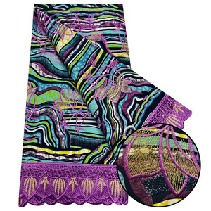 Nhà Máy Bán Buôn Hà Lan Ren Siêu Vàng Sáp In Vải 100% Hà Lan Bông Bất Sáp In Vải Cho Nhà Dệt May Váy May Mặc - Product Image 6