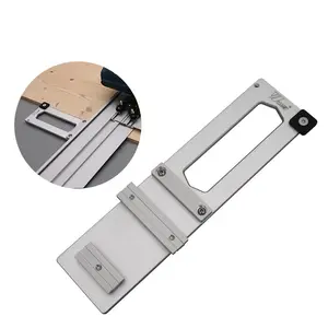 Chế biến gỗ DIY double-layer đường sắt hướng dẫn Right-Angle cắt phù hợp festo, có thể được sử dụng cho máy đá cẩm thạch đường sắt hướng dẫn