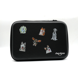 Étui de rangement pour lames Shernbao SB-BB12/22, étui étanche en PU pour lames de tondeuse avec EVA pour le rangement des lames de toilettage pour animaux, 12/22 emplacements - Product Image 5