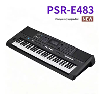 Venta al por Mayor de Teclados Electrónicos Yamaha PSR-E483 de 61 Teclas, Piano para Adultos, Instrumentos Musicales para Actuaciones
