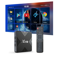 Fábrica Eny Venta Directa X98H 2GB 16GB Allwinner H618 Android 12 4K Smart Tv Box