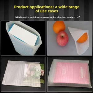 Tùy Chỉnh Trắng <span class=keywords><strong>Epe</strong></span> Pouch Túi Thiết Kế Hiện Đại Bảo Vệ Ngọc Trai Bông Đệm <span class=keywords><strong>Polyethylene</strong></span> Chất Liệu Phim Cao Cấp Bông Túi Bọt - Product Image 5