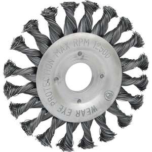 KS <b>TOOLS</b> - 340.0041 Steel wire circular brush 0,5mm - EAN 4042146235928 <b>ABRASIVES</b> HONING WHEELS, BRUSHES AND BONNETS - Product Image 2