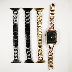 Cinturino DESSA 42/44mm in acciaio inossidabile da cowboy a fila singola serie 6 per <span class=keywords><strong>Apple</strong></span> - Product Image 6